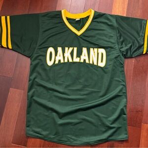 Jose Canseco Signed Oakland Athletics Custom Jersey (Witness COA)